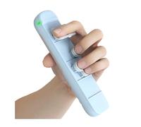 Cpolebev Entrenador de Acordes de Guitarra F Entrenador de Dedos de Guitarra Portátil Herramienta para Principiantes Accesorios para Instrumentos de Guitarra Eléctrica Azul