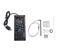 Cpolebev EQ-505 Guitarra SillíN 3 Bandas EQ Ecualizador de Preamplificador de Guitarra AcúStica Izquierd Aecualizador PiezoeléCtrico