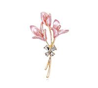 Cpolebev Esmalte de Mujer Broches Rosa Bodas Fiesta Casual Oficina Broche Prendedores Regalos