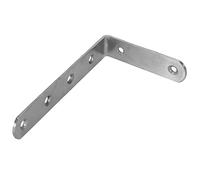 Cpolebev Estante de Acero Inoxidable de 125X75 Mm en Forma de L Soporte Angular Soporte Angular