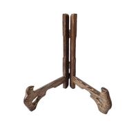 Cpolebev Estante para Platos, Estante de ExhibicióN, Soporte para Platos de Cocina, Soporte de Madera para Platos, Estante de ExhibicióN para Oficina, Soporte VersáTil para Marcos de Fotos