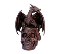 Cpolebev Estatua de Calavera de Dragón, Estatuas, Adornos de Halloween, Escultura Decorativa para Mesita de Noche de Apartamento Fresco