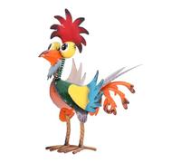 Cpolebev Estatua De Gallo De Metal para DecoracióN De JardíN Al Aire Libre, Estatua De Gallo, Figura De Pollo, Decoraciones para Exteriores