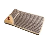 Cpolebev Estera para Cama para Perros, la Columna Cervical, Casa para Perros Desmontable, Comodidad Interior, Suministros para Mascotas, Gris, XXXL