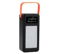 Cpolebev Estuche de Cargador RáPido USB Dual 21x18650 Estuche de Banco de EnergíA DIY Estuche de Carga de TeléFono QC3.0 PD Estuche de Carga con Soporte de BateríA 18650A