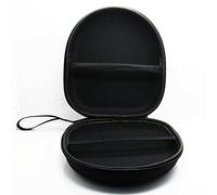 Cpolebev Estuche Duro Almacenamiento para Auriculares Bolsa Bolso de Llevar Cable de Auriculares Caja de retencion de Tarjeta SD Negro