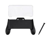 Cpolebev Estuche Protector de Cristal con Agarre ErgonóMico y LáPiz ÓPtico para la NUEVA 2DS LL, Paquete para Juegos Que Mejora el Juego y Ofrece ProteccióN.