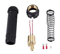 Cpolebev Euro Conector de Montaje Adaptador de Antorcha de Soldadura Mig de LatóN para CO2 Mig Soldadura Antorcha