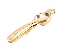 Cpolebev Exprimidor Manual de LimóN Exprimidor de Acero Inoxidable Exprimidor de CíTricos Herramienta Exprimidora de, Dorado