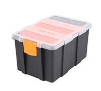 Cpolebev F-156D PortÁTil Caja De Piezas De Herramientas De PlÁStico Maleta Caja De Herramientas Para Electricistas Caja De Herramientas De Almacenamiento Almacenaje Maleta Soporte De Caja