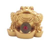 Cpolebev Feng Shui Dinero Suerte Fortuna Rana Riqueza Decoración De Casa De Acuñar Sapo Decoración De Oficina De Casa Regalos Afortunados