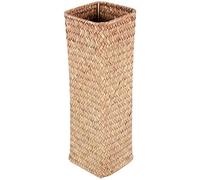 Cpolebev Florero de RatáN Cestas de Bambú de DecoracióN Floreros Cesta de Fruta Florero Floreros Altos para la DecoracióN del Hogar MarróN