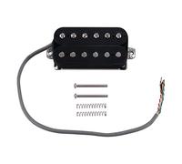 Cpolebev Fonocaptor Humbucker de Guitarra Eléctrica Fonocaptor Alnico V para Cuello Negro