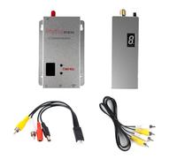 Cpolebev FPV 1.2G 1.3G 1.6W VTX Transmisor+12CH Receptor VRX Kit 8CH 0.1mW/25mW/800mW/1600mW VTX para Drone FPV de Alcance