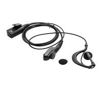 Cpolebev G - Forma Auricular Auriculares con Ptt Grande para Radio Pd580 Pd700 Pd780 Pt580H