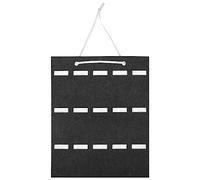 Cpolebev Gafas Organizador Gafas de Sol Organizador Almacenamiento Bolsa Colgante Gafas de Sol Gafas Pantalla Montaje en Pared Organizador 15 Ranura Soporte para Gafas Gris
