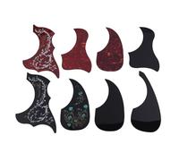 Cpolebev Golpeador de Guitarra AcúStica de 8 Paquetes Golpeador Autoadhesivo de Colibrí y Guitarra en Forma de Agua para Guitarra de 40 Pulgadas y 41 Pulgadas