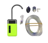 Cpolebev Grifo de Pesca y Herramienta de Bomba de Oxígeno, Bomba de Agua de Pesca Automática, Oxigenador para Acuario, Hogar Silencioso, Doble Uso