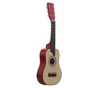 Cpolebev Guitarra AcúStica de SatíN de 25 Pulgadas 6 Cuerdas PequeñA Mini Guitarra con Cuerdas de Guitarra para NiñOs Regalo para NiñOs Principiantes