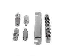 Cpolebev Guitarra Tune-O- Bridge Tailpiece Tail para LP Style 1 Set