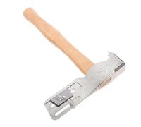 Cpolebev Hacha para Techos MWT005MH, Hacha para Techos con Imán, Tejas de Acero Al Carbono con de Madera, para Reparación de Techos, 13,4 Pulgadas