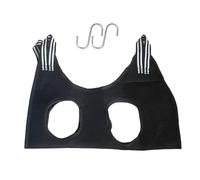 Cpolebev Hamaca para Cortar Uñas de Perros y Gatos, Bolsa Fija Antiarañazos, Bolsa de Sujeción para Recortes de Baño, Suministros para Colgar Mascotas,B