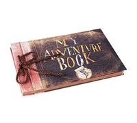 Cpolebev Hecho una Mano DIY Album Paste Vintage Album My Adventure Book Up Family Scrapbook Photo Album