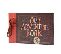 Cpolebev Hecho Una Mano DIY Album Paste Vintage Album Our Adventure Book Up Family Scrapbook Photo Album