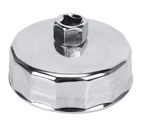 Cpolebev herramienta de copa de de llave de filtro de aceite de 14 flauta de 84mm para coche de vehiculo