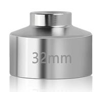 Cpolebev Herramienta de Llave Filtro de Aceite de Enchufe 32Mm,Herramienta de ExtraccióN RáPida de Filtro Aceite Acero,Herramienta Vaso para Filtro de Aceite con Accionamiento 3/8 Pulgada