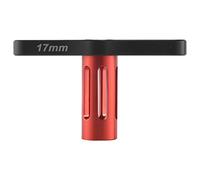Cpolebev Herramienta de Llave Hexagonal de de Tuercas de Rueda de Metal de 17MM para CamióN Monstruo de Coche RC Todoterreno 1: 8 Summit E-