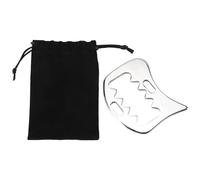 Cpolebev Herramienta de Masaje de Raspado de Gua Sha de Acero Inoxidable Herramienta de Raspado de Dolor Corporal para la MovilizacióN de Tejidos Blandos