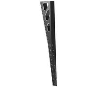 Cpolebev Herramienta de MedicióN de Regla de Ajuste de Calibre de CaíDa de de Paseo de Metal Modelo RC para 1/8 1/10 1/12 RC Car, Negro