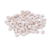 Cpolebev Herramienta de Rueda Redonda Pulidora de Pulido de Fieltro de Lana 100Pcs + 2 VáStago para Rotary