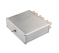 Cpolebev HiFi Lossless 4 en 1 Salida 2 en 1 Salida HiFi EstéReo Fuente de Audio Entrada SeñAl Conmutador Interruptor Divisor Selector Caja (A)