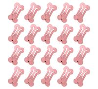 Cpolebev Horquilla para Perro, Horquilla Colorida con Forma de Hueso, Pinzas para el Pelo para Perros PequeñOs para Chihuahua, Pug, Accesorios para el Cuidado de Perros-A