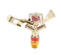 Cpolebev Hot New 1/2 Pulgadas Dual Connector Zinc Alloy 360 Degree Rotar el brazo oscilante Water Sprinkler Boquilla Jardin de riego por aspersion