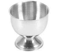 Cpolebev Huevera, Bandeja para Huevos Bandeja para Huevos, Acero Inoxidable, Suave, Huevo, Tazas, Soporte para Lavavajillas (4 Paquetes)