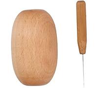 Cpolebev Huevo de Zurcir de Madera, Herramientas de Costura de Ampliamente Utilizadas con Aguja para Ropa