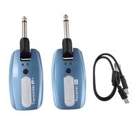 Cpolebev Inalámbrico de Guitarra Inalámbrico USB Recargable Inalámbrico de Guitarra Transmisor Receptor Inalámbrico de Bajo Eléctrico de Guitarra, B