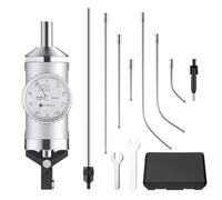 Cpolebev Indicador de Centrado Coaxial 0-0,15 Pulgadas/0,0005 Pulgadas Conjunto de Indicadores Digitales Indicador Coaxial para Fresadora Dial de Prueba Central