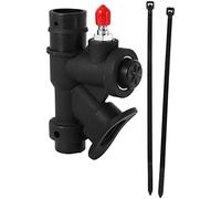 Cpolebev Inflador De Potencia Bcd Universal De Buceo Escafandra AutÓNoma con Boquilla En ÁNgulo De 45 Grados para Manguera EstÁNdar De 1 Pulgada, VÁLvula En Forma De K VÁLvula De Seguridad