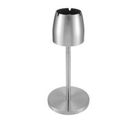 Cpolebev Inoxidable Cenicero Telescópico de Acero Piso de Pie Cenicero Cenicero de Metal Portátil Grande una Prueba de Viento Cenicero Accesorios para Fumar