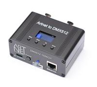 Cpolebev Interfaz de Controlador de Iluminación Ethernet ArtNet DMX512 2 Universe 1024 Disco, Versión RDM/Ascn