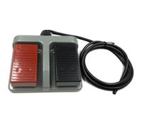 Cpolebev Interruptor de Pie de PláStico InstantáNeo Interruptor Giratorio de Dos VíAs de Doble Uso y Doble Pedal Infinito