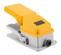 Cpolebev Interruptor De Pie Lt4 Interruptor De Pedal De Estuche De Aluminio Para Herramienta De Maquina Control De Contacto De Plata