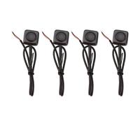 Cpolebev Interruptor MomentáNeo de 4 Piezas, BotóN Pulsador MomentáNeo, Interruptor de Encendido y Apagado, Miniinterruptor de BotóN de Montaje en Superficie de 12V 24V