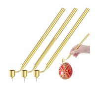 Cpolebev Juego de 3 Bolígrafos de Dibujo de Caliente Pysanka para Artes Decorativas para Huevos de Pascua Suministros Pysanky