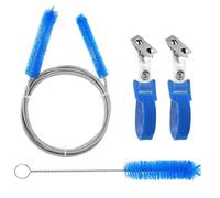 Cpolebev Juego de 4 Cepillos de Limpieza para Tubos CPAP, Aptos para Mangueras y Máscaras CPAP Estándar con Diámetros de 15 A 22 mm