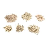 Cpolebev Juego de Cuentas Espaciadoras de 1200 Piezas para la FabricacióN de Joyas de Collar de Pendientes de Pulsera (6 Formas Diferentes)
